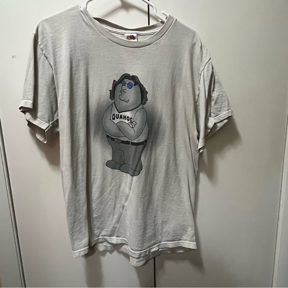 Peter From Family Guy Wearing Guahog Shirt & Sunglasses Short Sleeve Shirt